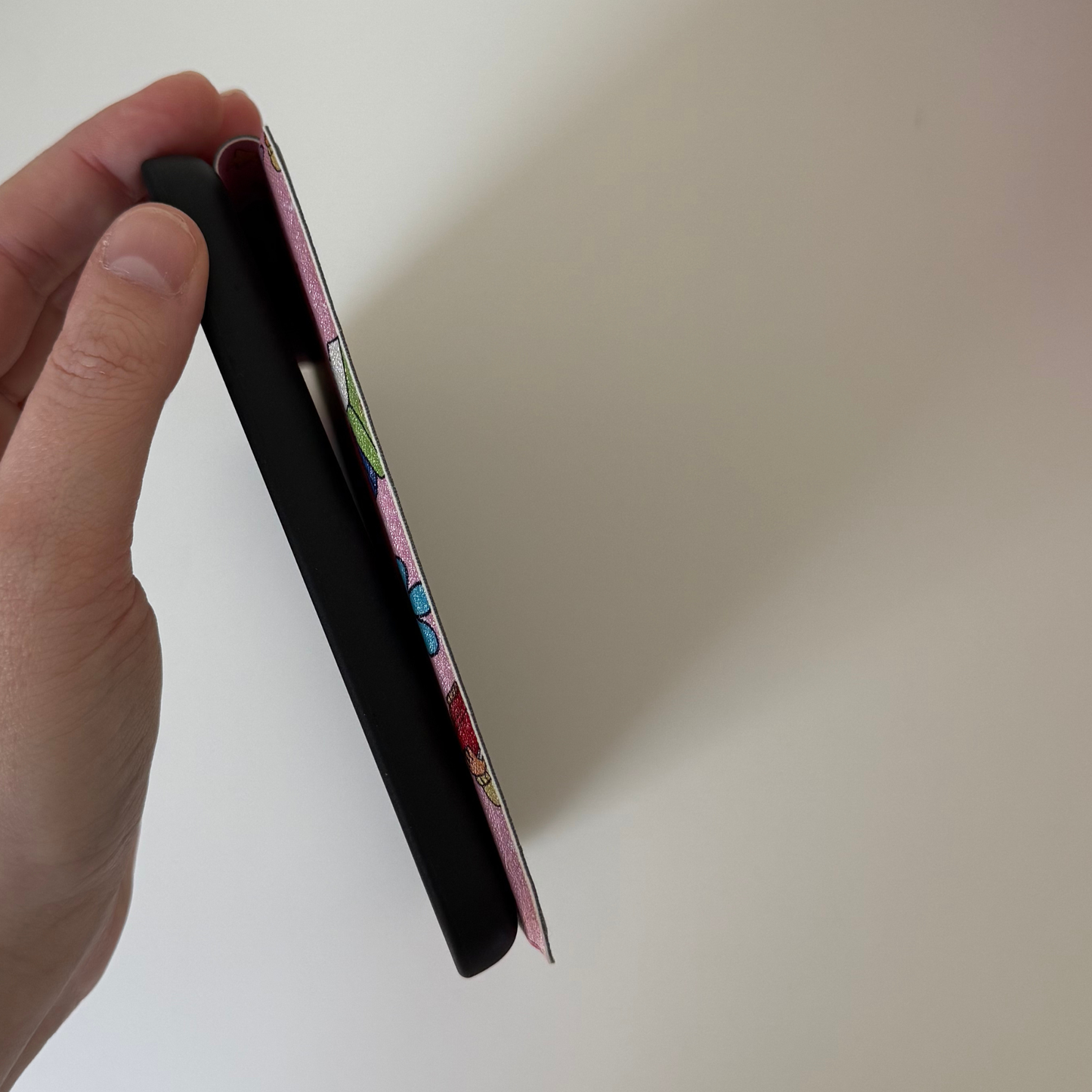 Retro Arthur Library Card Kindle Case with Strap – Nostalgic Book Lover Design