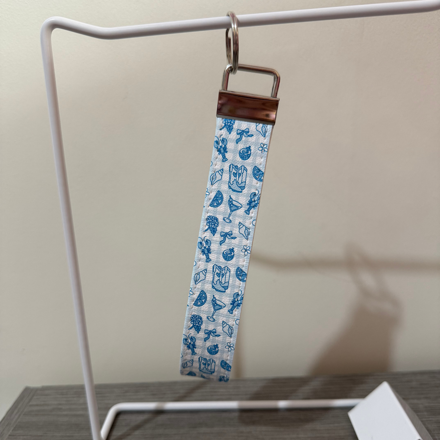 Coastal Cowgirl Leather Keychain Wristlet