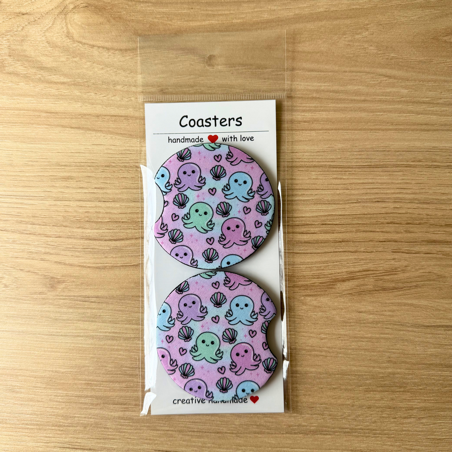 Octo Car Coasters