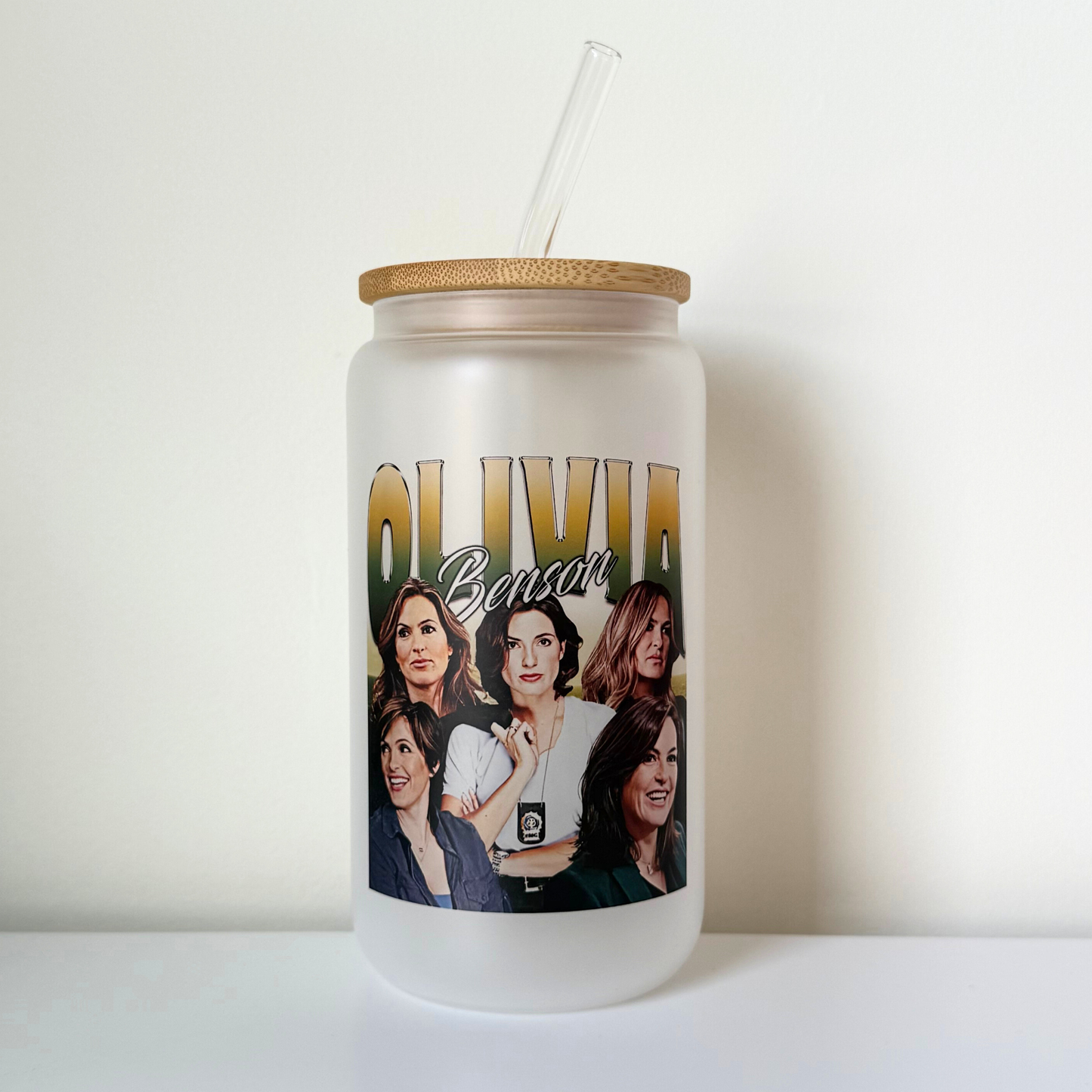 Olivia Benson SVU Glass Can