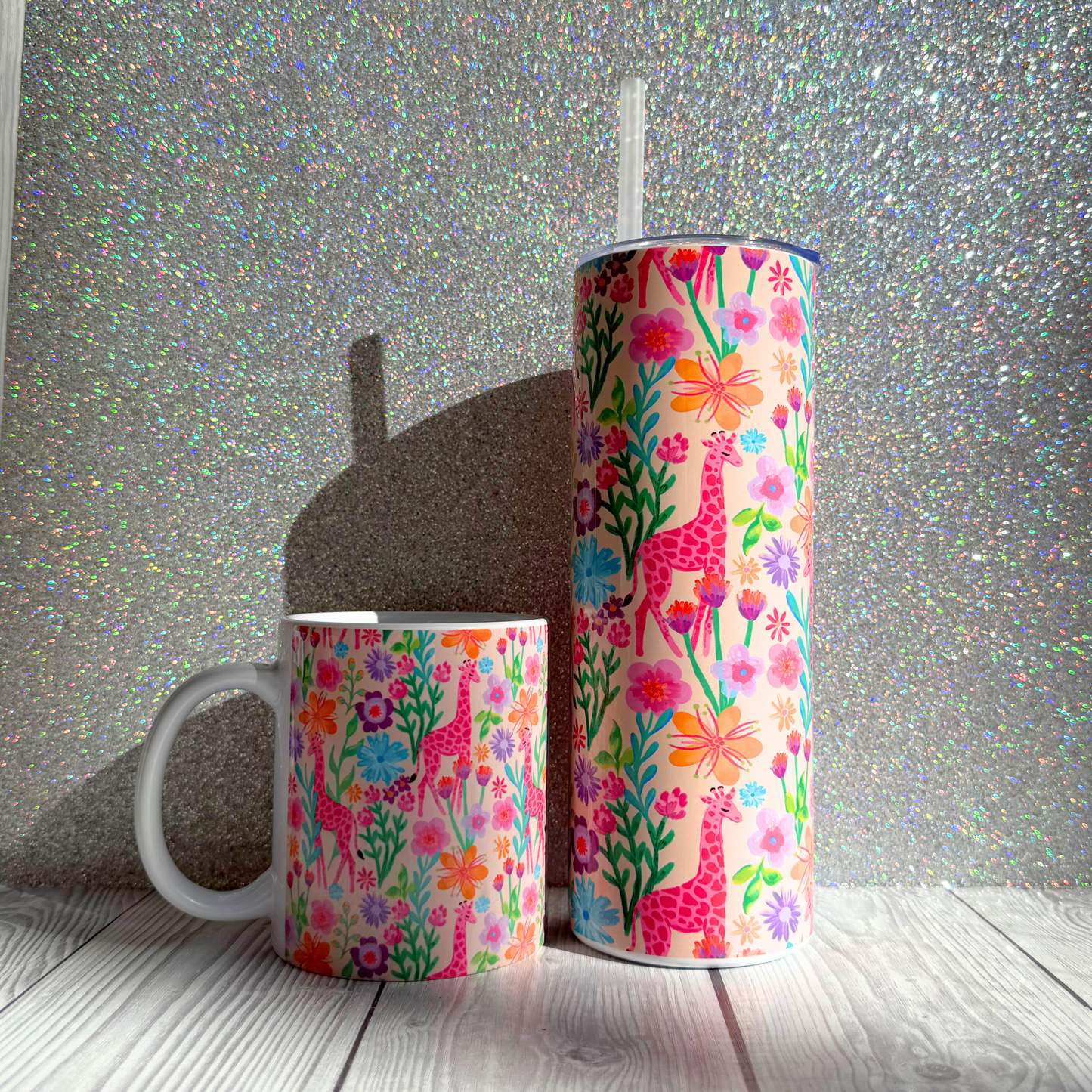 Pastel Giraffe Mug