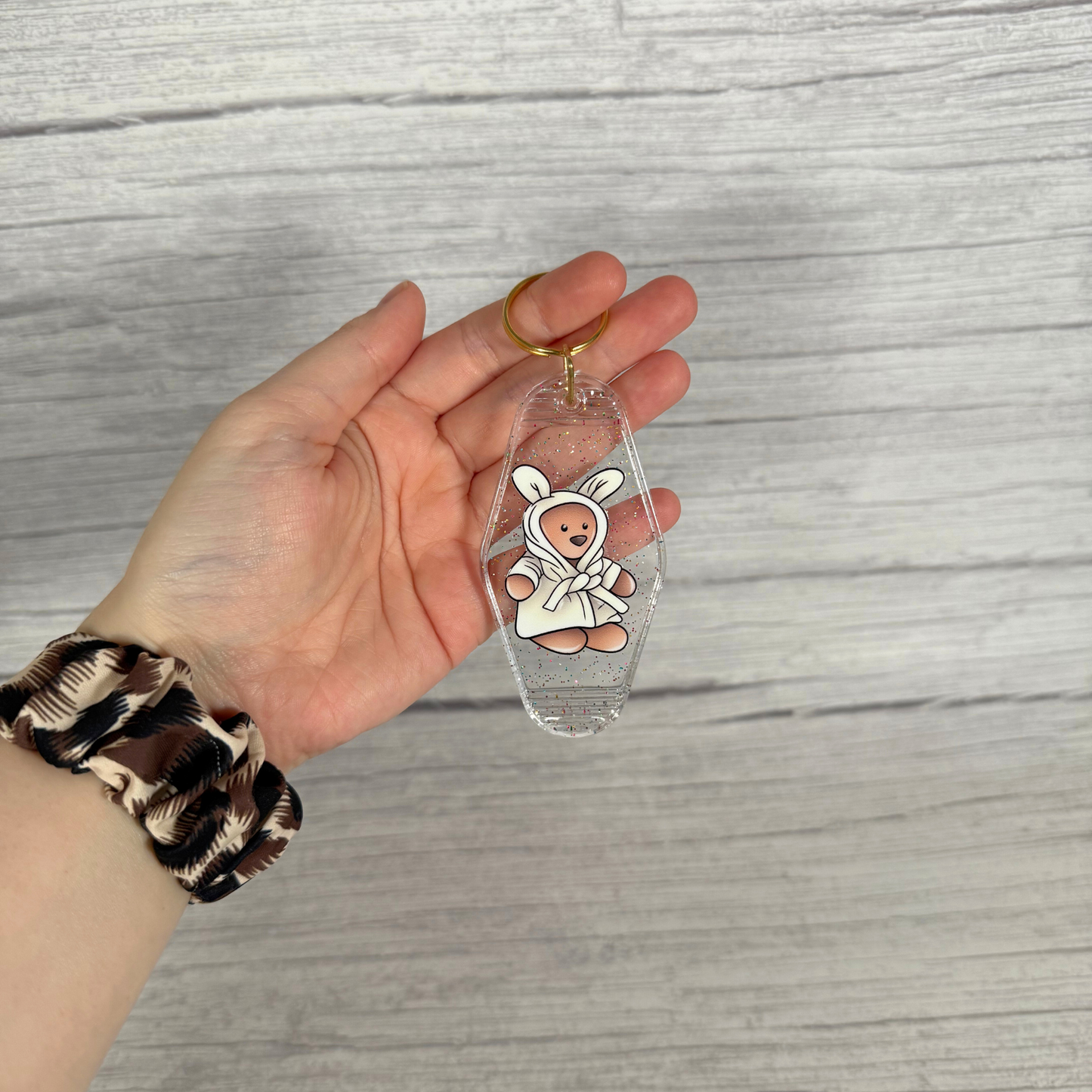 Jellycat Inspired Bear Keyring