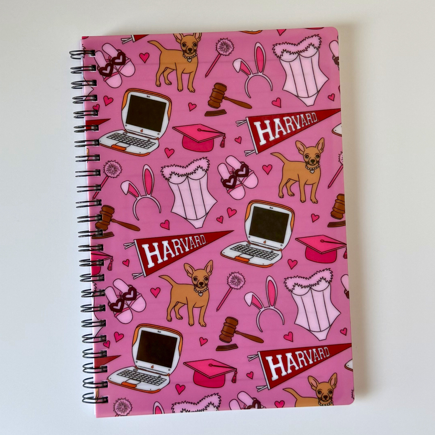 Legally Blonde Inspired Notepad – “What, Like It’s Hard?” Pink Lined Pages | Movie Fan Gift