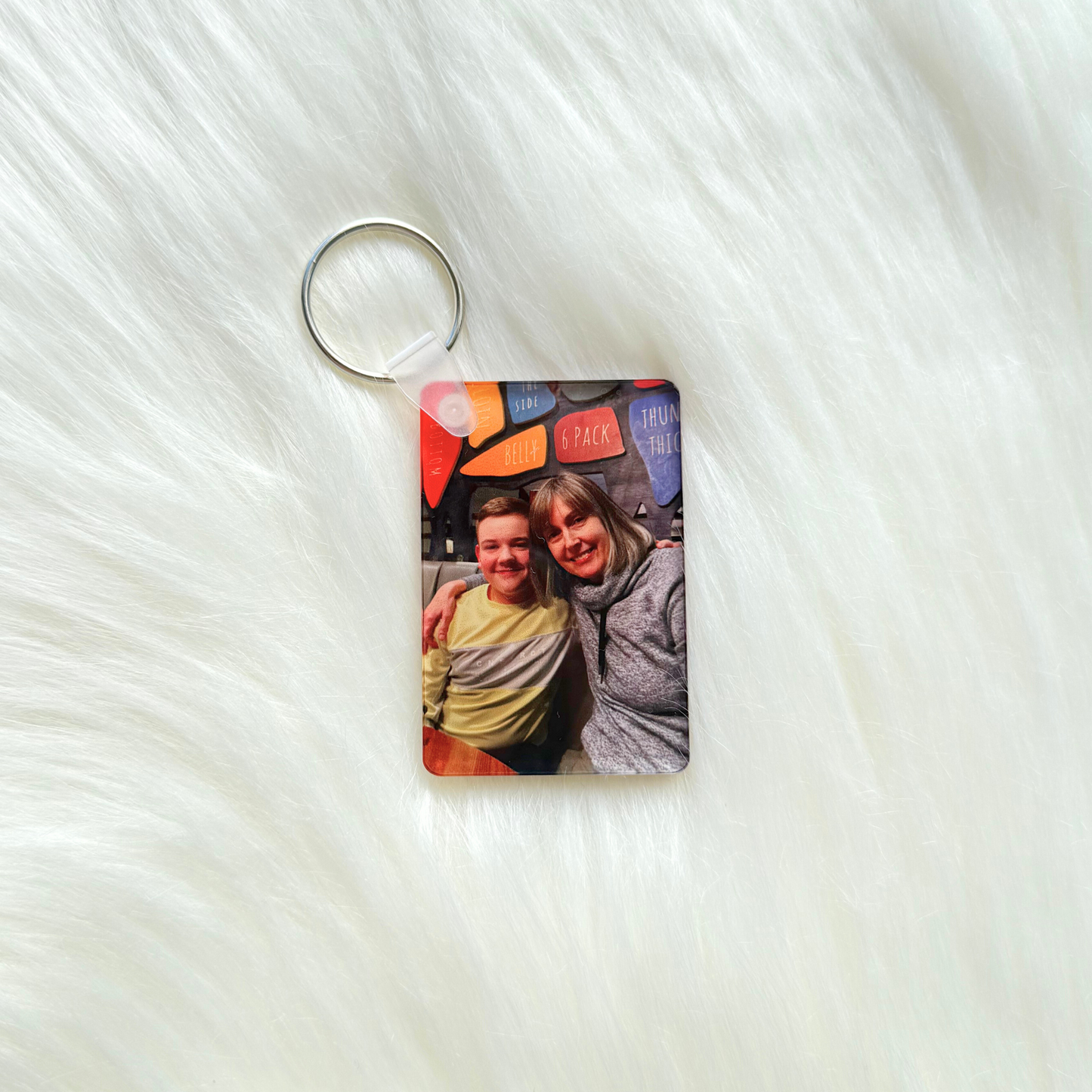 Personalised Acrylic Keyring