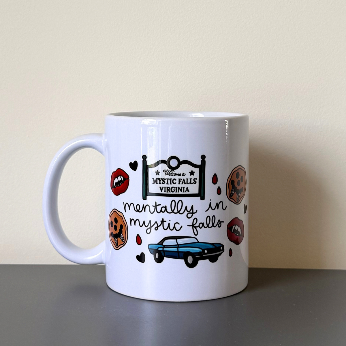 Mentally In Mystic Falls Mug