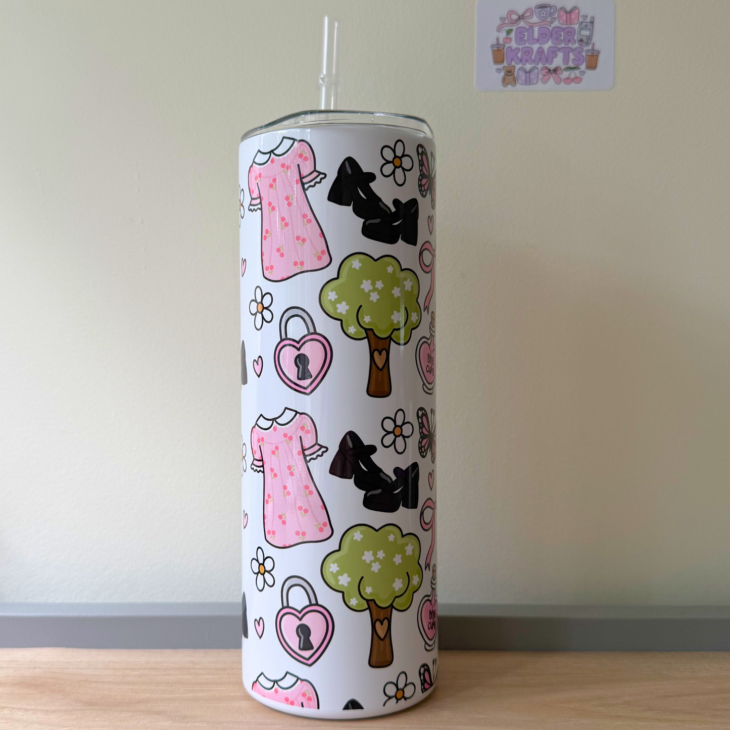 Olivia Rodrigo & The Cure Inspired Tumbler | Pop Fan Cup
