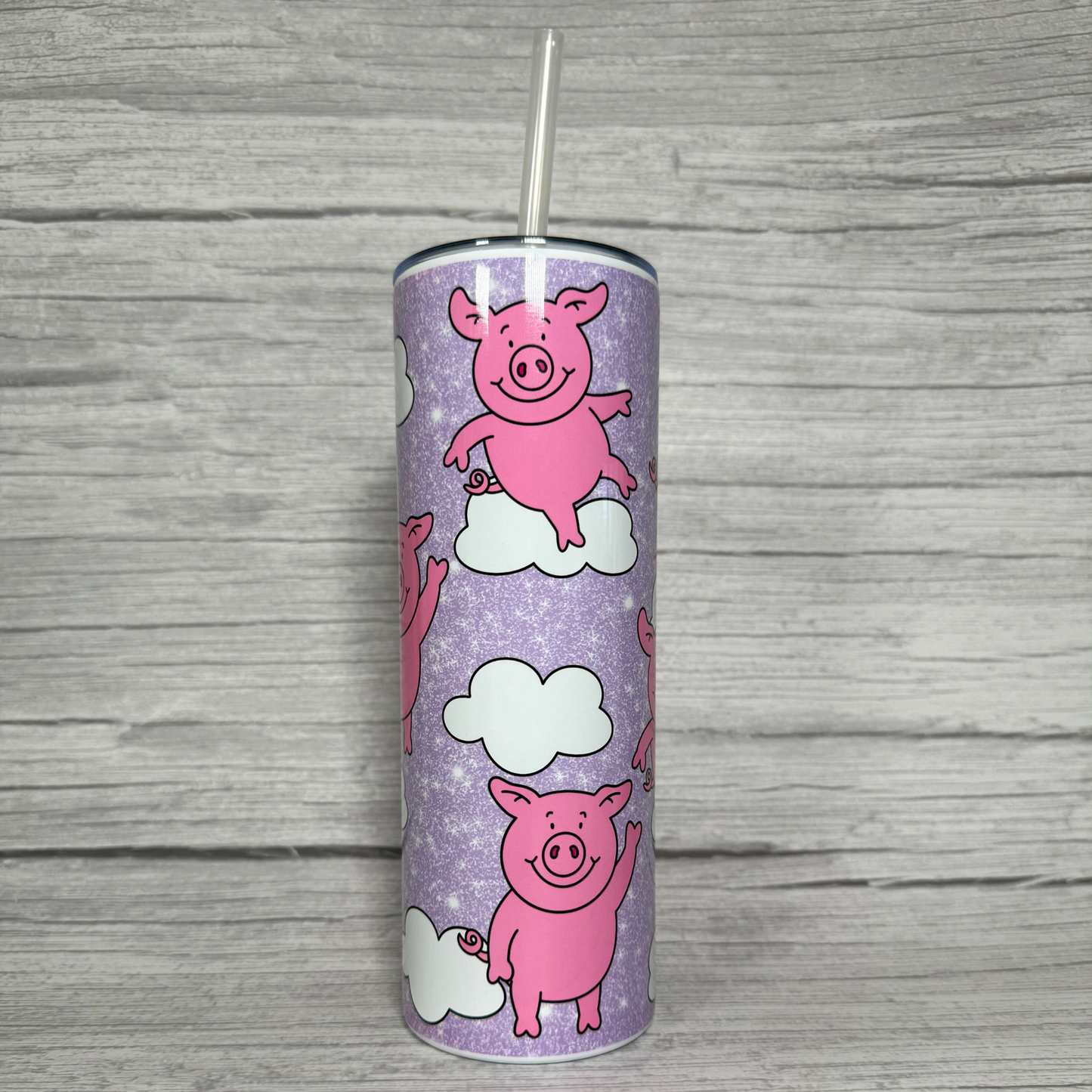 Percy Pig Clouds Tumbler
