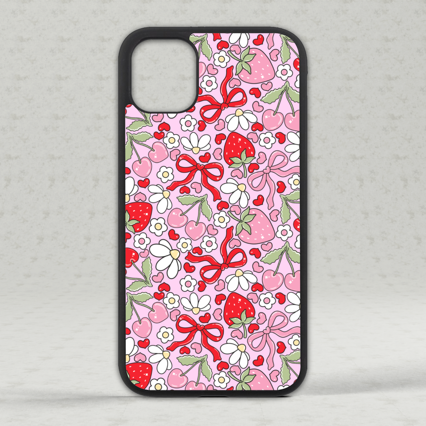 Strawberry Coquette Phone Case
