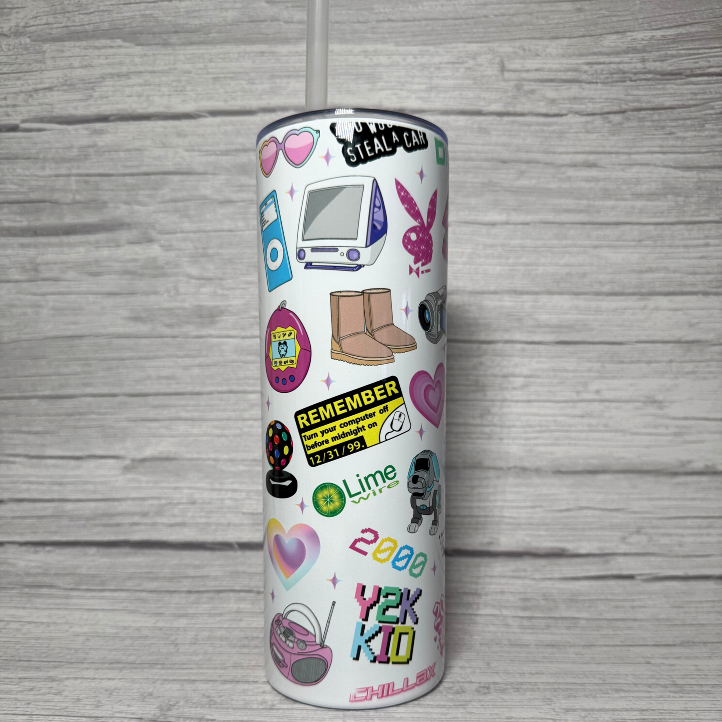 Y2K Nostalgic Tumbler