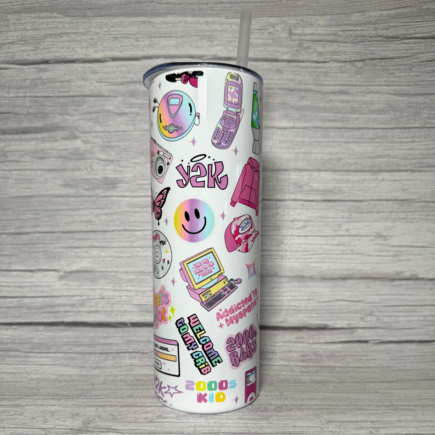 Y2K Nostalgic Tumbler
