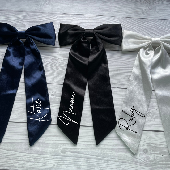 Personalised Hair Bows