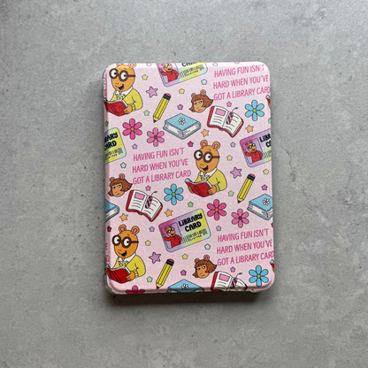 Library Card Kindle Case