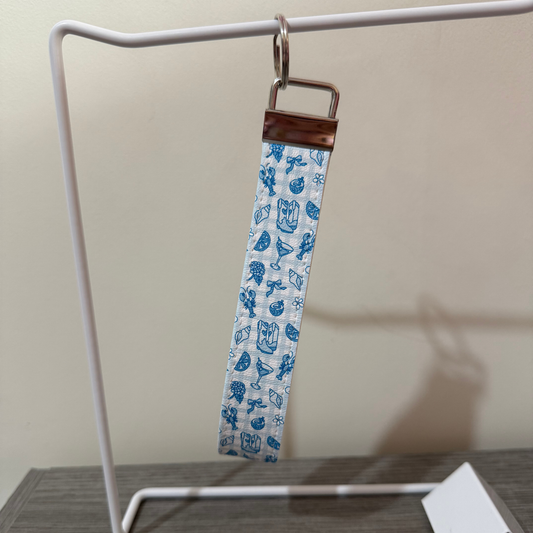 Coastal Cowgirl Leather Keychain Wristlet