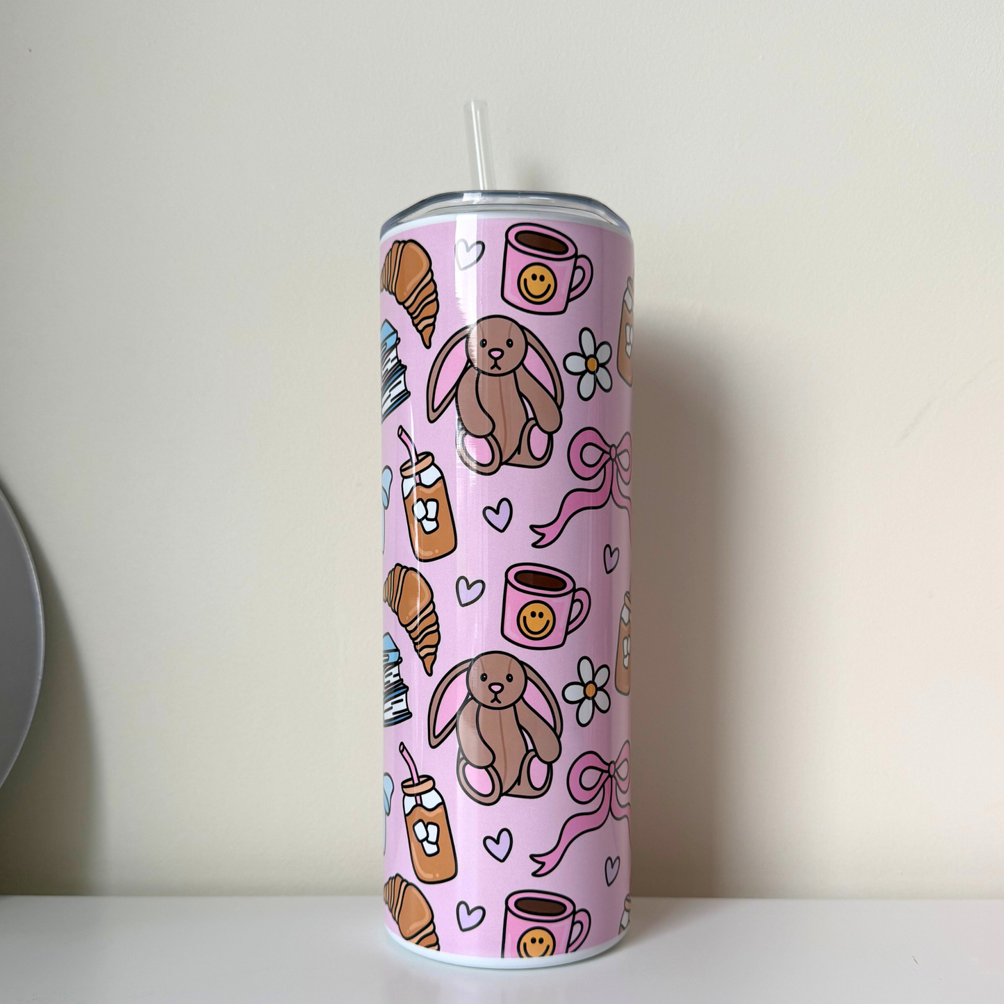 Cute Girly Things Bookish Tumbler