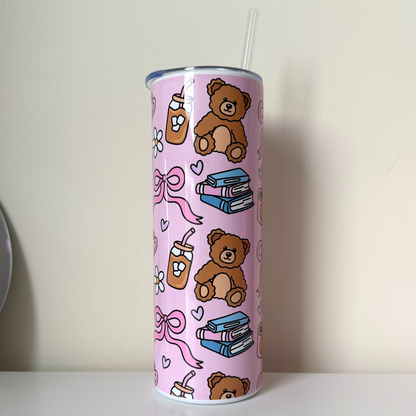 Cute Girly Things Bookish Tumbler