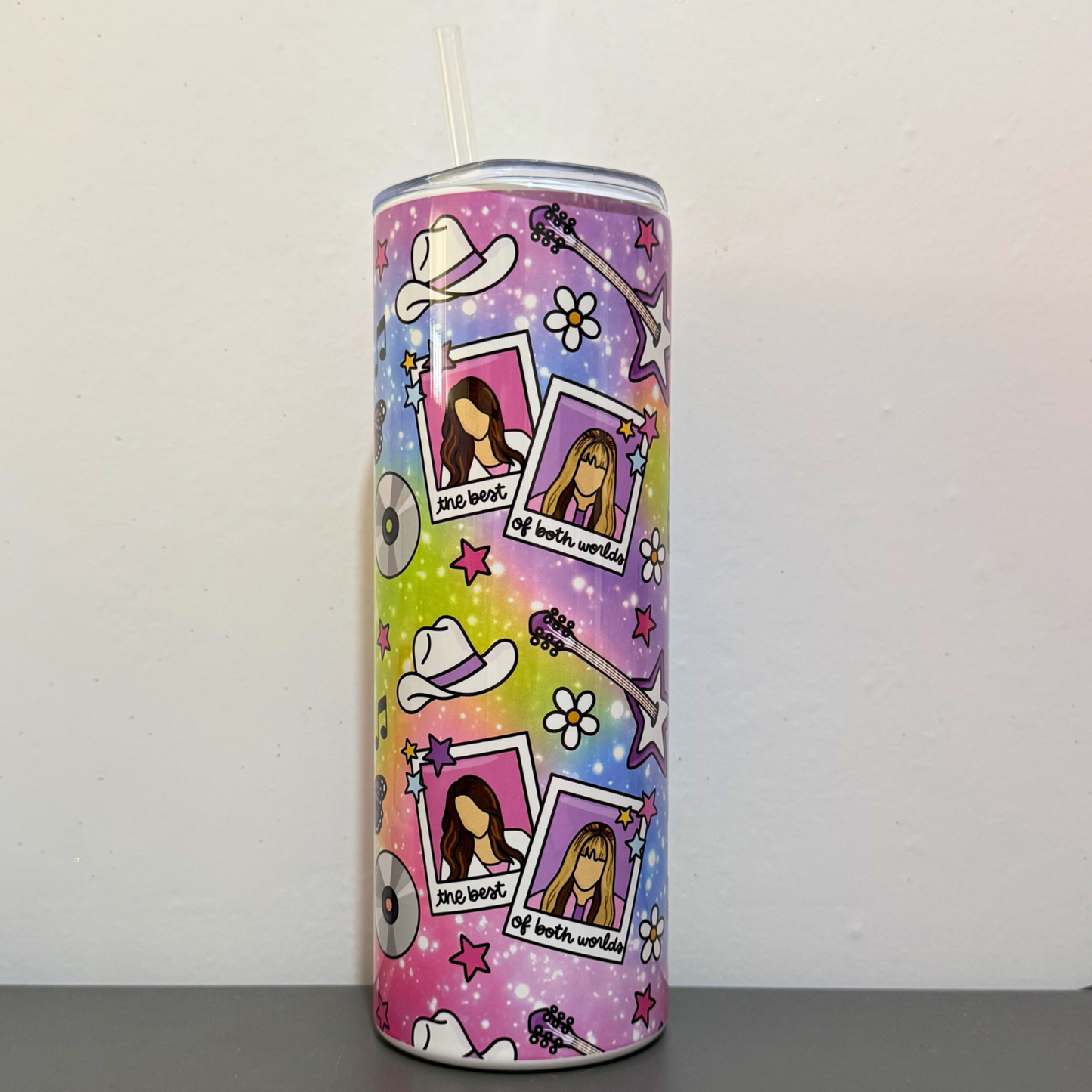 Hannah Best Of Both Worlds Inspired Tumbler