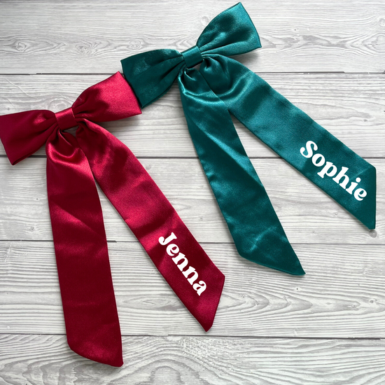 Christmas Hair Bows