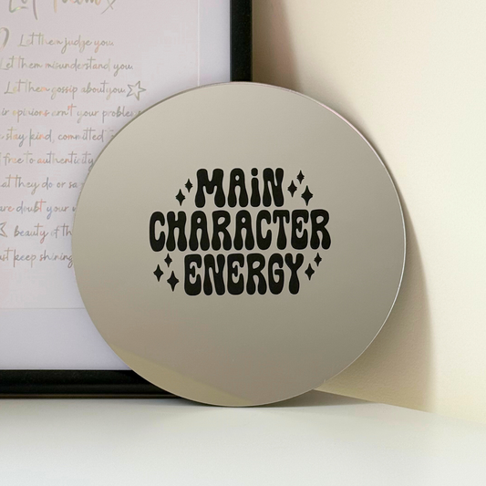 Personalised Circle Mirror