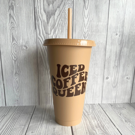 Iced Coffee Queen Cold Cup