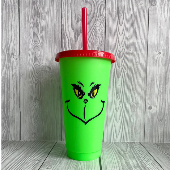 Green Christmas Cold Cup