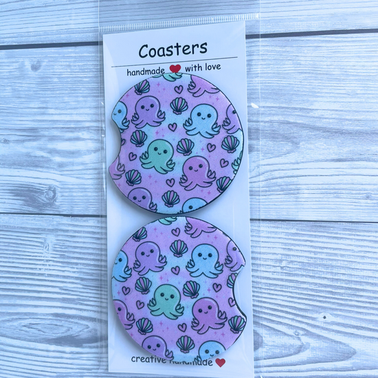 Octo Car Coasters