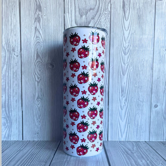 Strawberry Disco Tumbler