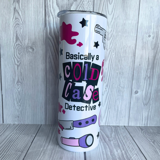 Cold Case Detective Tumbler