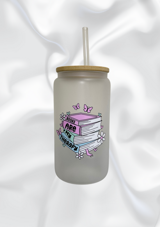 Books Glass Can