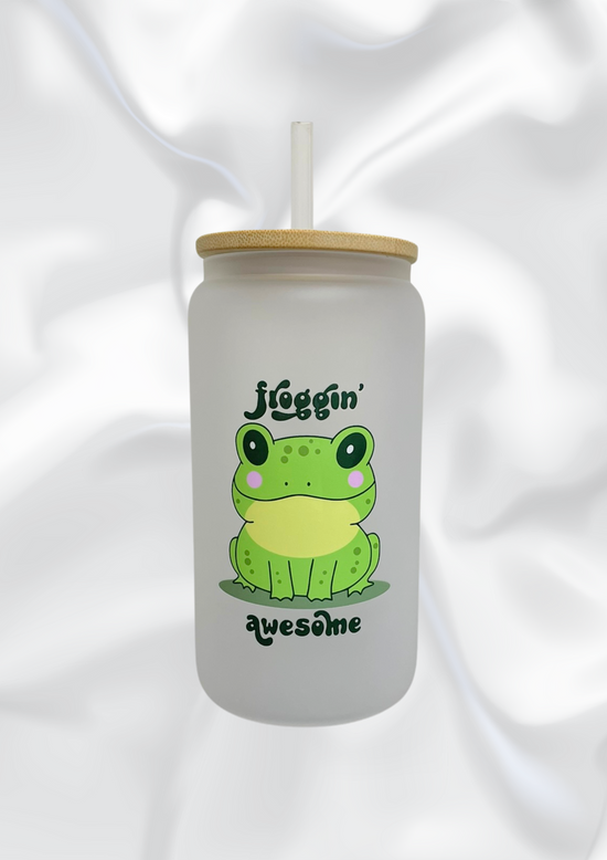 Frog Glass Can