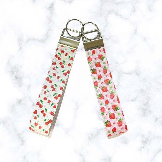 Strawberry/Cherry Wristlet