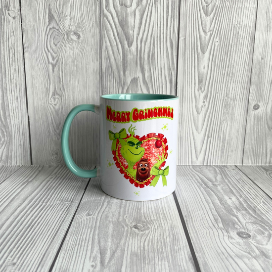 Green Christmas Mug