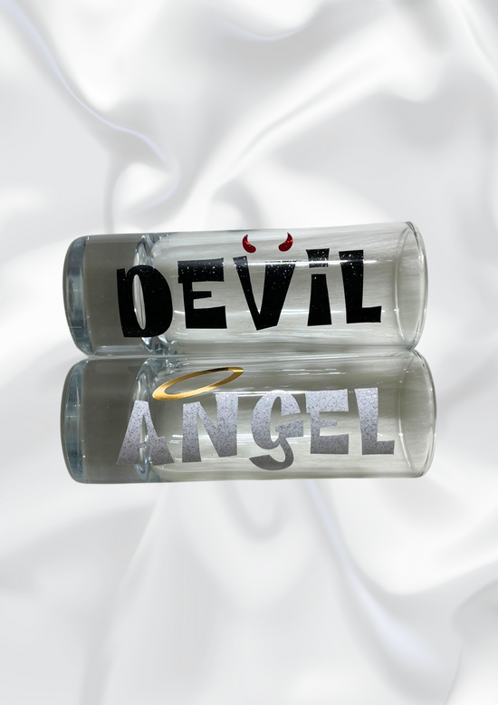 Angel Devil Shot Glass