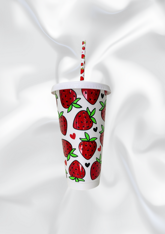 Sparkle Strawberry Cold Cup