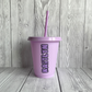 Girls Personalised 16oz Cold Cup