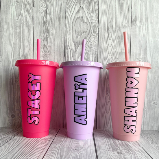 Girls Personalised Cold Cup