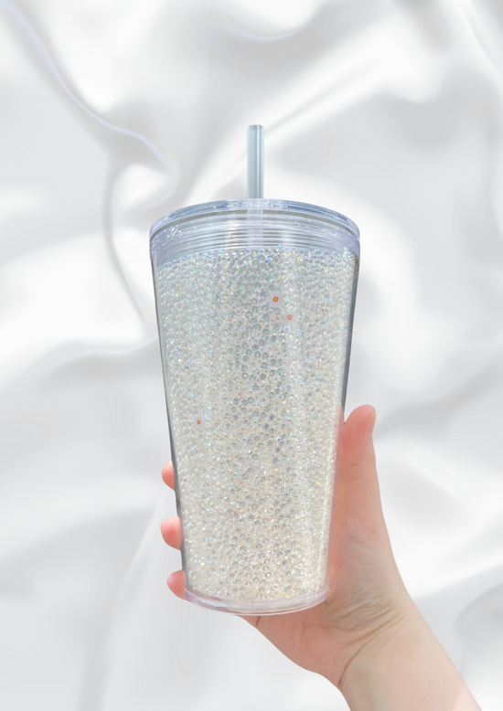 White Daisys Tumbler