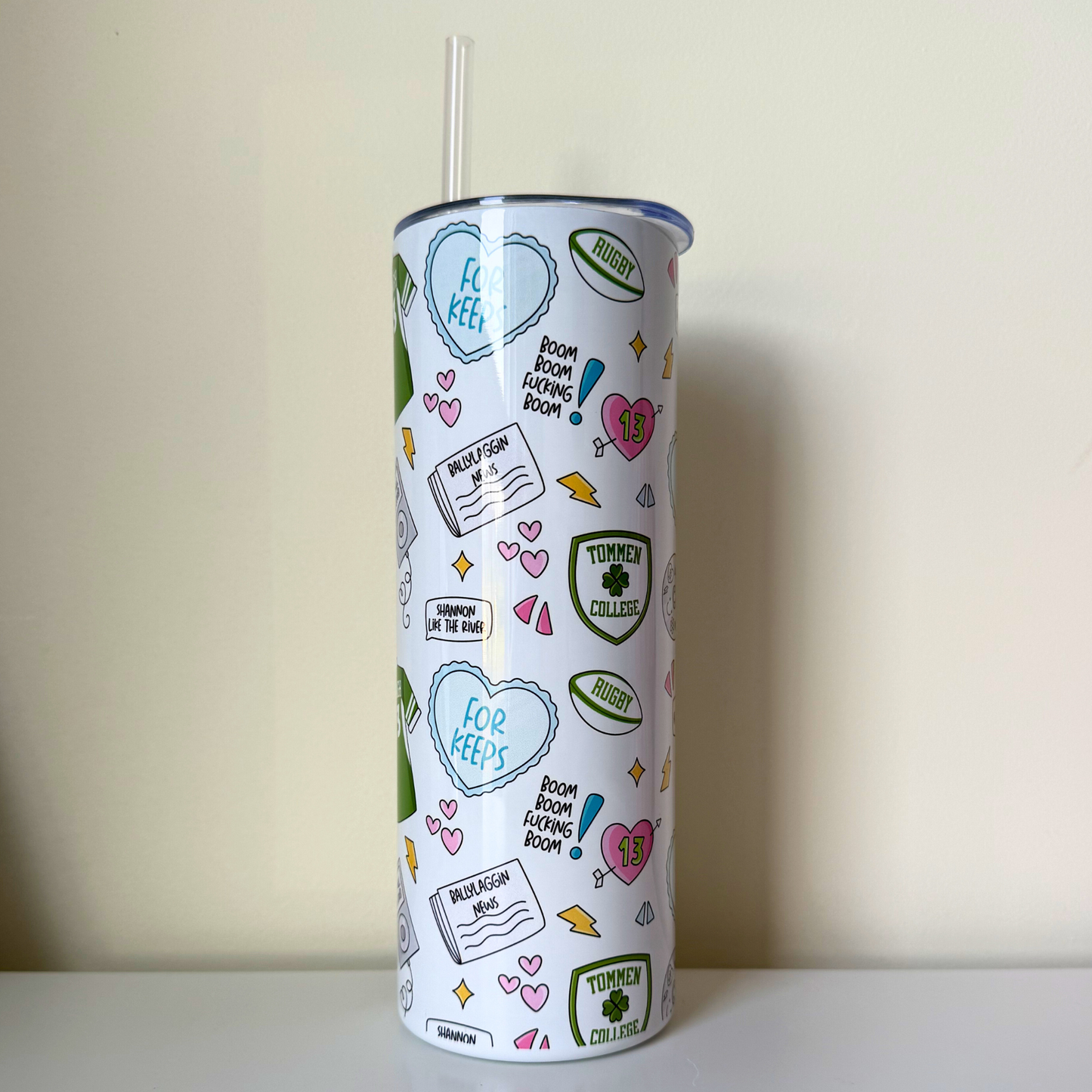 Binding 13 Inspired Tumbler Cup – Boys of Tommen Bookish Coffee Cup | Cute Reader Gift