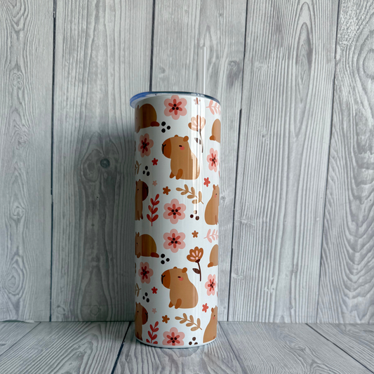Cute Capybara Tumbler – Kawaii Gift Cup | Elder Krafts