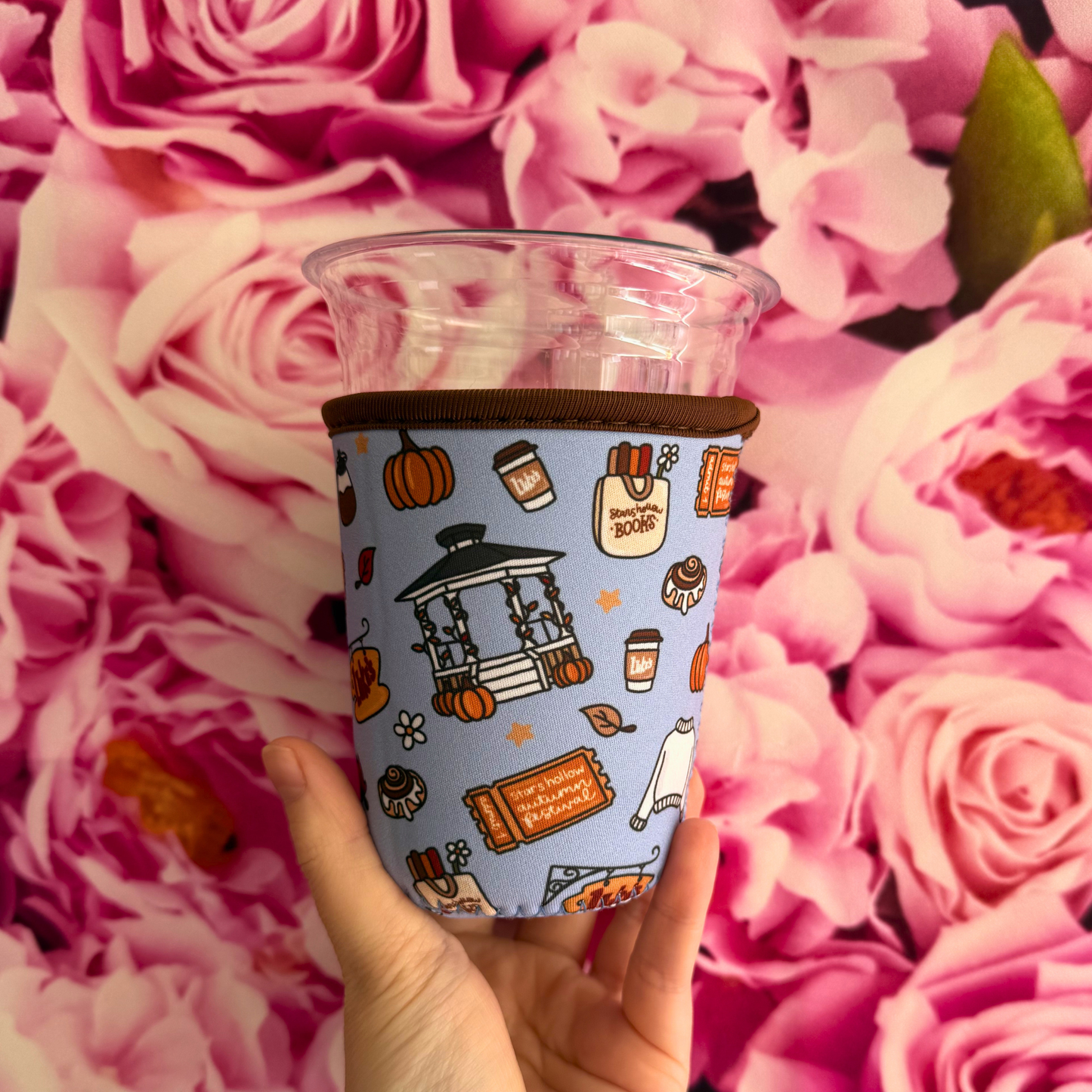 Stars Hollow Iced Coffee Cup Sleeve – Gilmore Girls Inspired Luke’s Diner Design