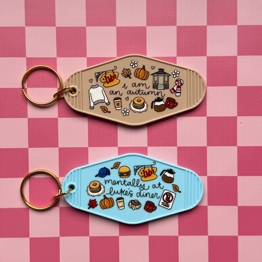 Stars Hollow Motel Keyring
