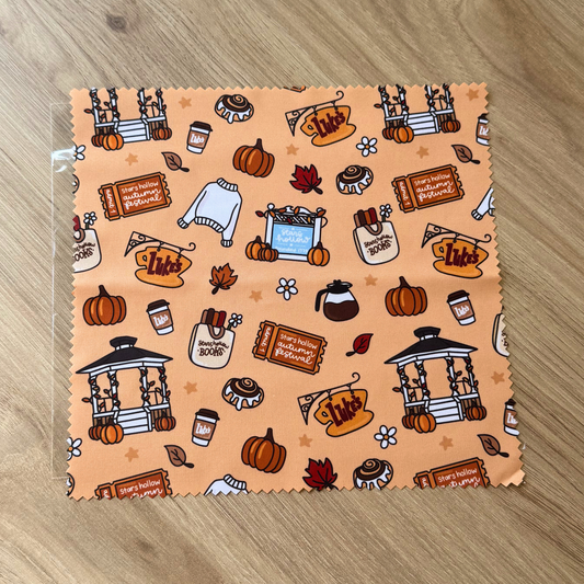 Cozy Gilmore Girls Inspired Kindle & Glasses Cloth