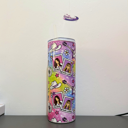 Hannah Best Of Both Worlds Inspired Tumbler