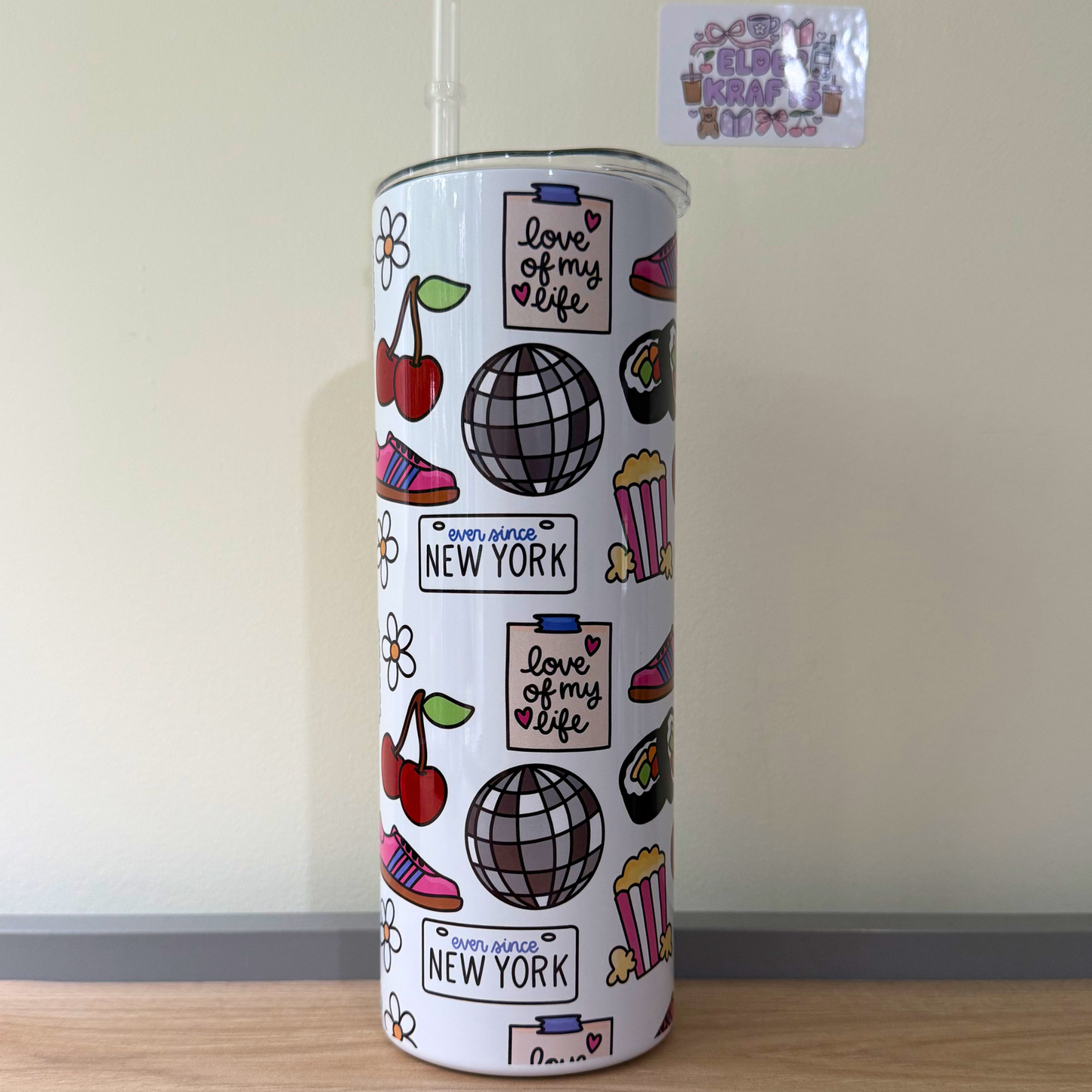 Harry Styles Inspired Coffee Tumbler – Love On Tour Fan Gift Travel Mug