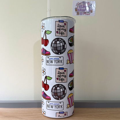 Harry Styles Inspired Coffee Tumbler – Love On Tour Fan Gift Travel Mug