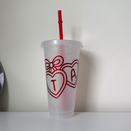 Heart Locket Lovers Cold Cup