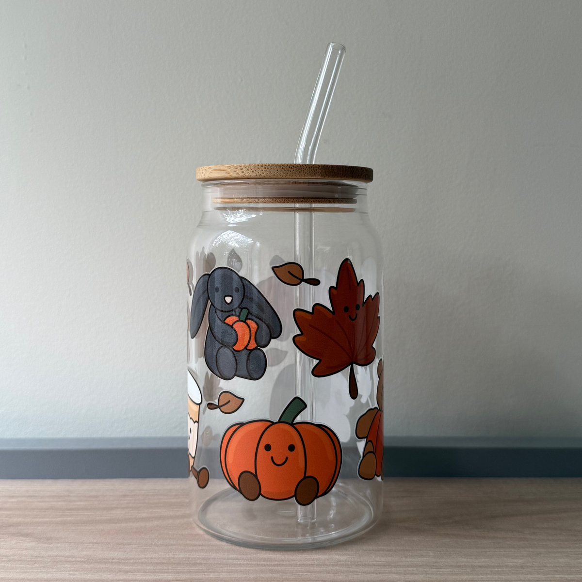 Jelly Stuffies Glass Can