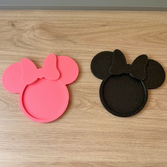 Mouse Ears Inspired Drink Coaster