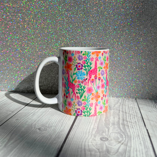 Pastel Giraffe Mug