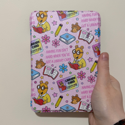 Library Card Kindle Case