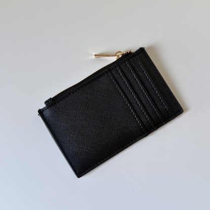 Personalised PU Leather Coin & Card Holder – Ladies Wallet | Custom Compact Purse
